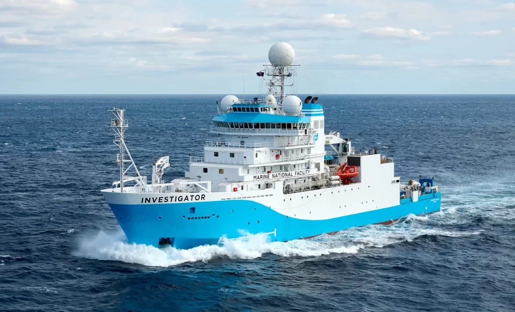 Livestream: CSIRO Research Vessel Investigator